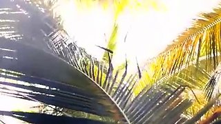 Public Flashing Of Big Natural Tits In The Moment Of Escape