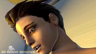 Hot Stepmom Titty Fucks Stepdad - 3D Hentai Animation