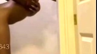 Hot Black Maid Does Some Webcam Black and Ebony