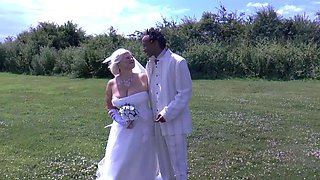 LACEYSTARR - Granny bride fed with cum after BBC pounding