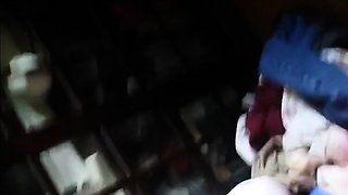 Blonde Crossdresser Swallows Huge Load from Older Man