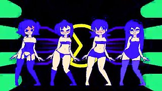 Sexy Ghost Dance with Big Tits & Big Ass - Hentai Animation by Minus8