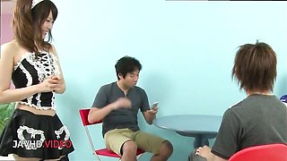 Hussy's asian milf porn