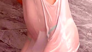 Sexy hottie Anetta Keys enjoys a solo toy masturbation