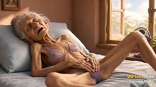 90 Year Old Mature Woman Has Multiple Orgasms with Soaking Wet Pussy