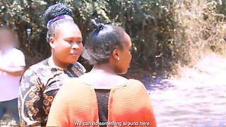 Ebony BBW Lesbians Fingering Wet Pussy