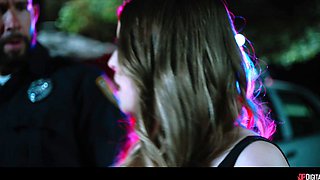 Codi Vore's Wild Blonde Passion Explodes in Outdoor Heat