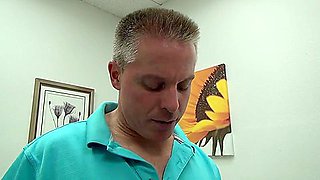 Busty Teen 18+ Jerks Off Thick Dick