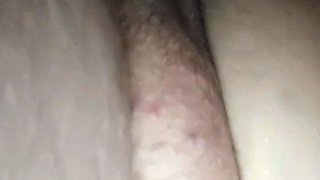 bbw getting her pussy fucked before bed