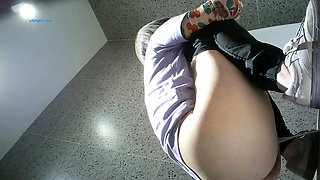 Horny fat arab housewife fingered on amateur hidden cam