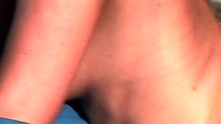 Creames on a black stick