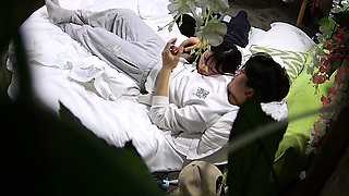 Amateur couple hidden cam