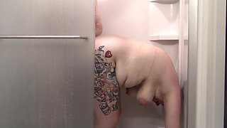 Chubby Housewife Gets Pounded in the Shower