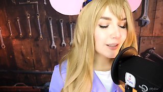 Gorgeous teen erotic ASMR video