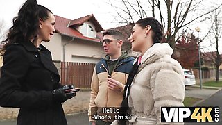 Skinny video with romantic chippie from VIP 4K