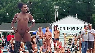 Naked girls on stage Nudes a Poppin 2019