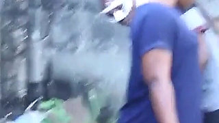 Ghetto Sex Outside the House Public Sex