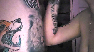 Deepthroating and ass to mouth cum swallow