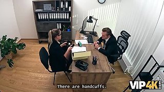 Hot Czech Babe Jennifer Mendez Fucks Hard in Office with Big Tits & Stockings - HD 1080p