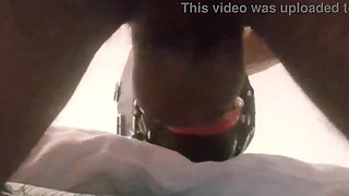 Preview - COUGAR with ring gag, faux lips, throat and facial cumshot