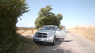 Piss Drinking Slut Cherry Kiss Assfucked 5on1 With Hardcore Dp