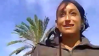Latina MILF coral takes a stranger from the street and lets him fuck her