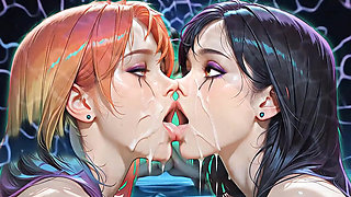 Hot 3D Cartoon Fantasy: Corruption Path Part 1 Teaser - Cum Swallowing & Creampie Compilation