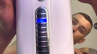 POV PORN Autoblow Ultra goes WILD on Hoss Kado BWC.