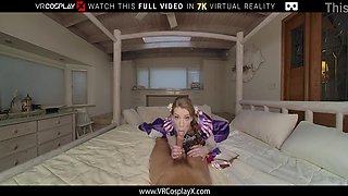 Teenage Ginger-haired Goddess RAPUNZEL Covets For Good-sized Man sausage VR Pornography