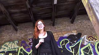 GERMAN SCOUT - Redhead MILF Mona