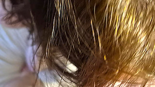 Real Cheating Wife with Pulsating Creampie