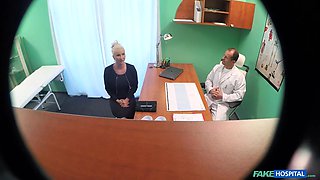Doc gets to bang a porno star patient with Huge Boobs - fake hospital
