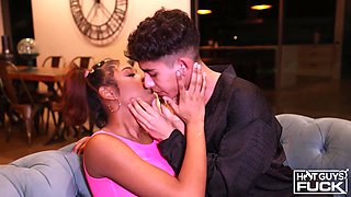 Johnny Ortega and Brianna Moore's Interracial Passion Ignites Heat