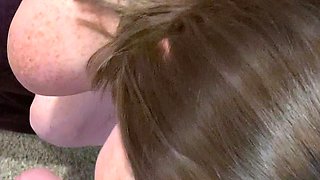 Amateur Blonde Blowjob CIM