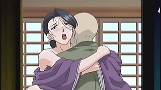 Naughty anime chick gets her mouth stuffed with a hard dong