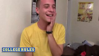 College rules - campus bombshells get roasted and nailed hard at the wildest frat party of the yr