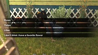 Stepmom Gardening Help - Tempting Love Scene with Big Tits MILF