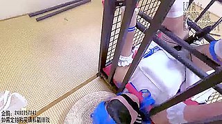 Cosplay Cage Bondage