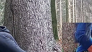 In the Forest the Loser Gets the Cock