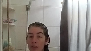MILF Taking a Shower