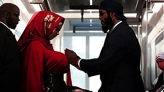 Somali BBW Proves Devotion by Drinking Cum in Hentai Cartoon