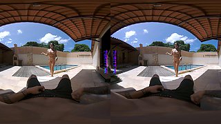 PURITYVR Perversions in public pool with Izadora