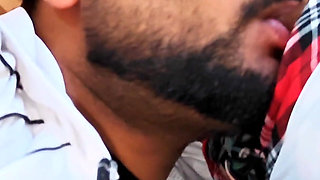 Indian desi step brother had sex with step sister of teaching and sucked boobs video viral