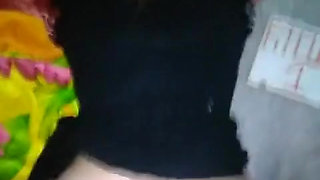 My Girlfriend with a Dress in Foursome in Bed 2