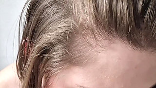 Deep, Messy Blowjob on My Knees