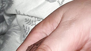 Step mom helps step son dick with low erection jerk off with a handjob