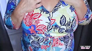 Dirty Aunty's Huge Ass - BBW Mature Slut with Big Natural Tits and Hairy Pussy