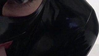 Spontaneous Amateur Latex Games in a Hotel Room with My New Lover. a Naughty Shared Wife Who Wanted to Enjoy It.