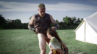 Hungarian hottie Amirah Adara gets fucked by tattooed viking