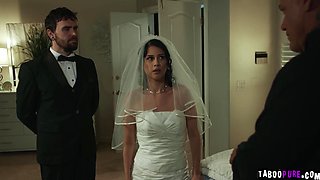 Penelope Fucks Stepdad on Wedding Night
